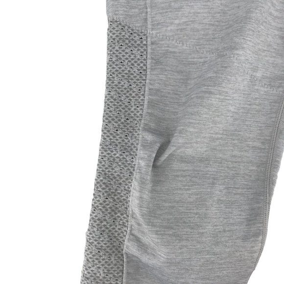 Fabletics Womens Gray Workout Athletic Cropped Leggings Size XL - Picture 2 of 6